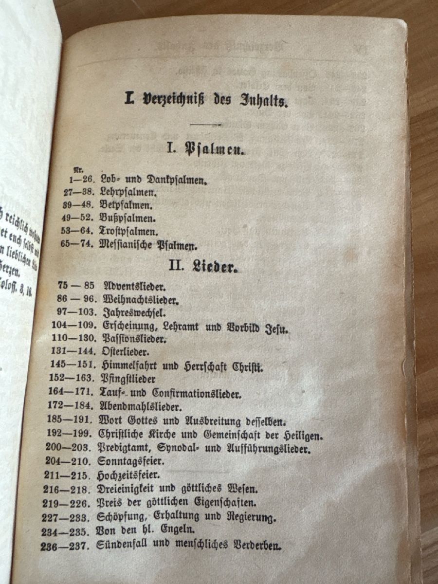Bücher: altes Kirchen Gesang Buch von 1867 – Gebraucht aus Rümlang von euqinom16 2