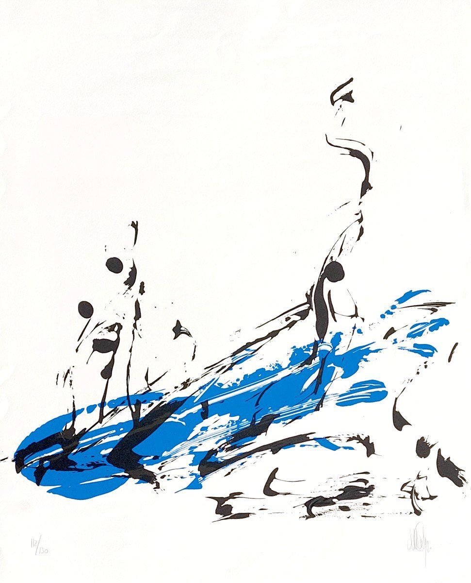 Grafica & Litografie: PEINTRE JURASSIEN - André Maître - lithographie – Usato da Montmelon venduto da canelle-12