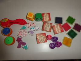 Stempel Set mit Motiven gebraucht