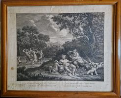 Stampa del '700 intitolata "L'Autunno" ( o "Baccanale")