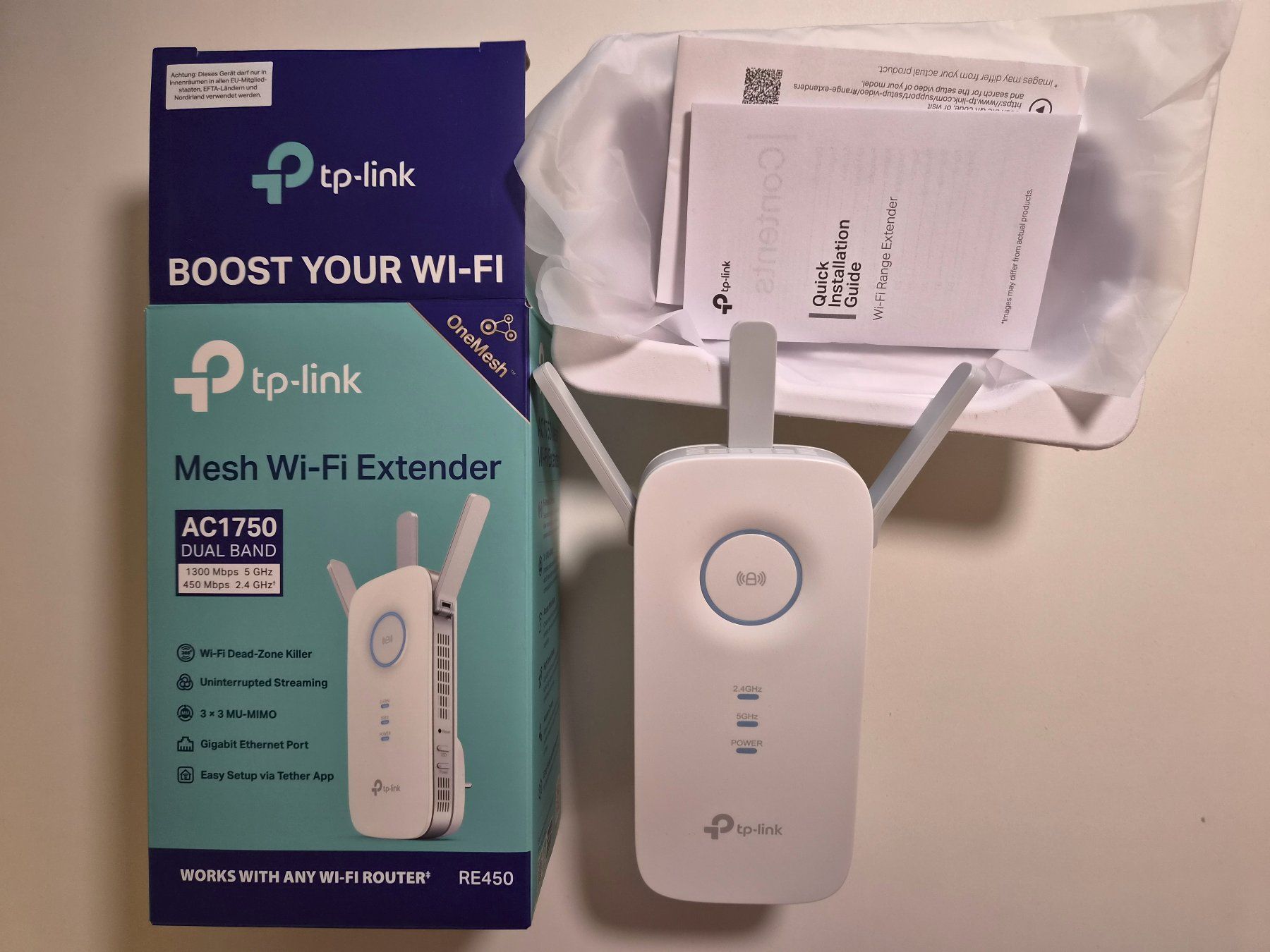 TP-Link WiFi: tp-link AC1750 Mesh Wi-Fi Extender – Usato da Muri AG venduto da Dongle0