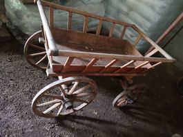 Holz Leiterwagen