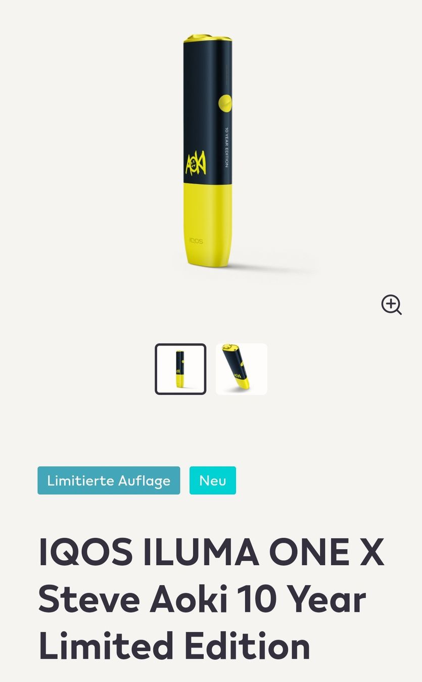 Iqos Autres tabacs: IQOS ILUMA ONE Limited Edition – Neuf avec emballage d'origine à Effretikon par American_Sportswear