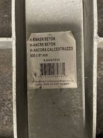 4x H-Anker Beton 600x91mm