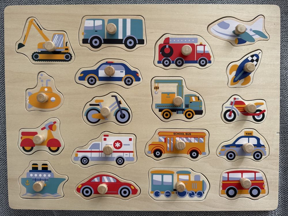 Holz Puzzle Fahrzeuge Gebraucht In Z rich F r CHF 5 Mit Lieferung 