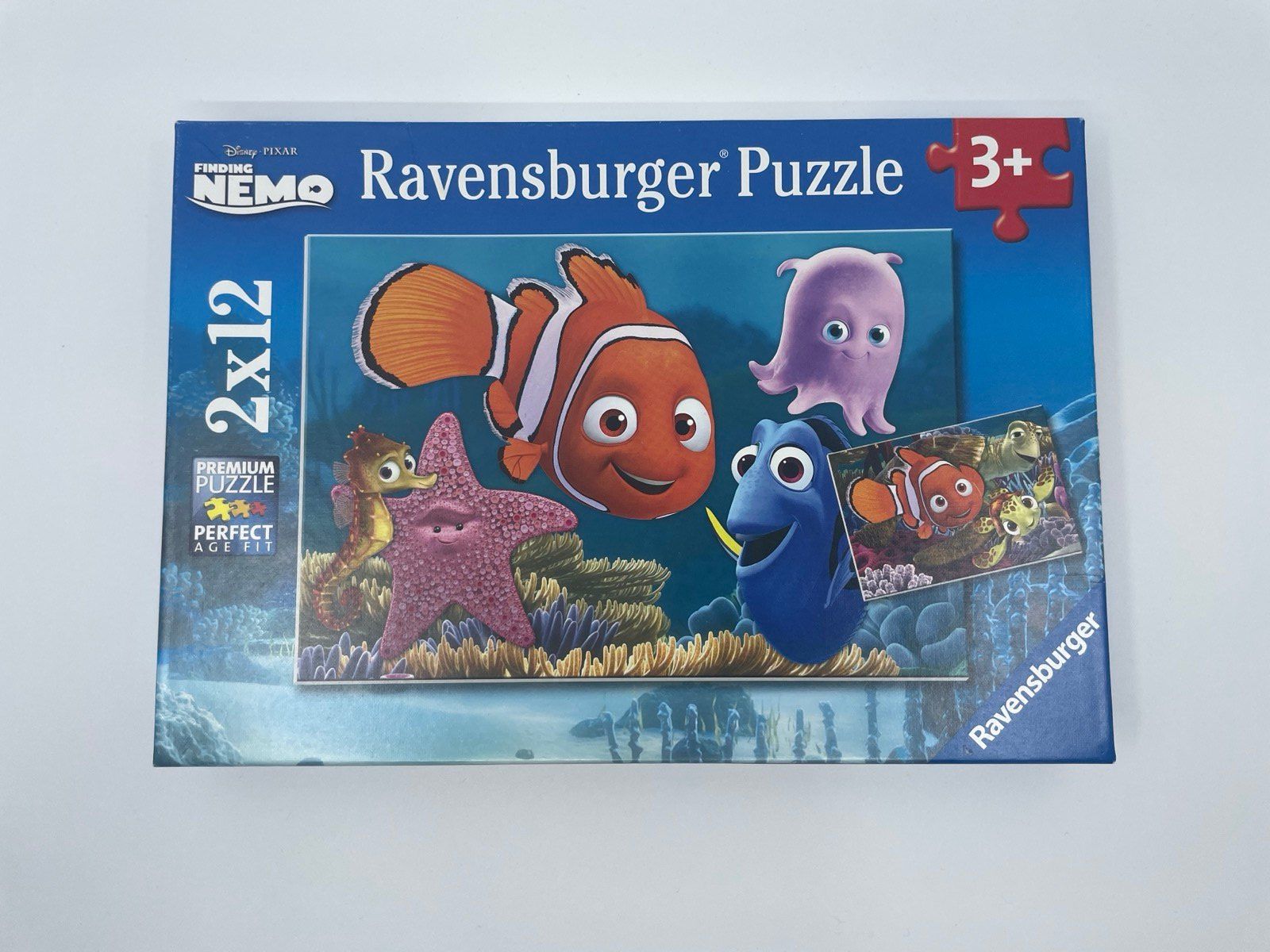 Ravensburger Puzzle: Ravensburger Finding Nemo Puzzle 2x12 Teile – Usato da Zürich venduto da tec_x6p8