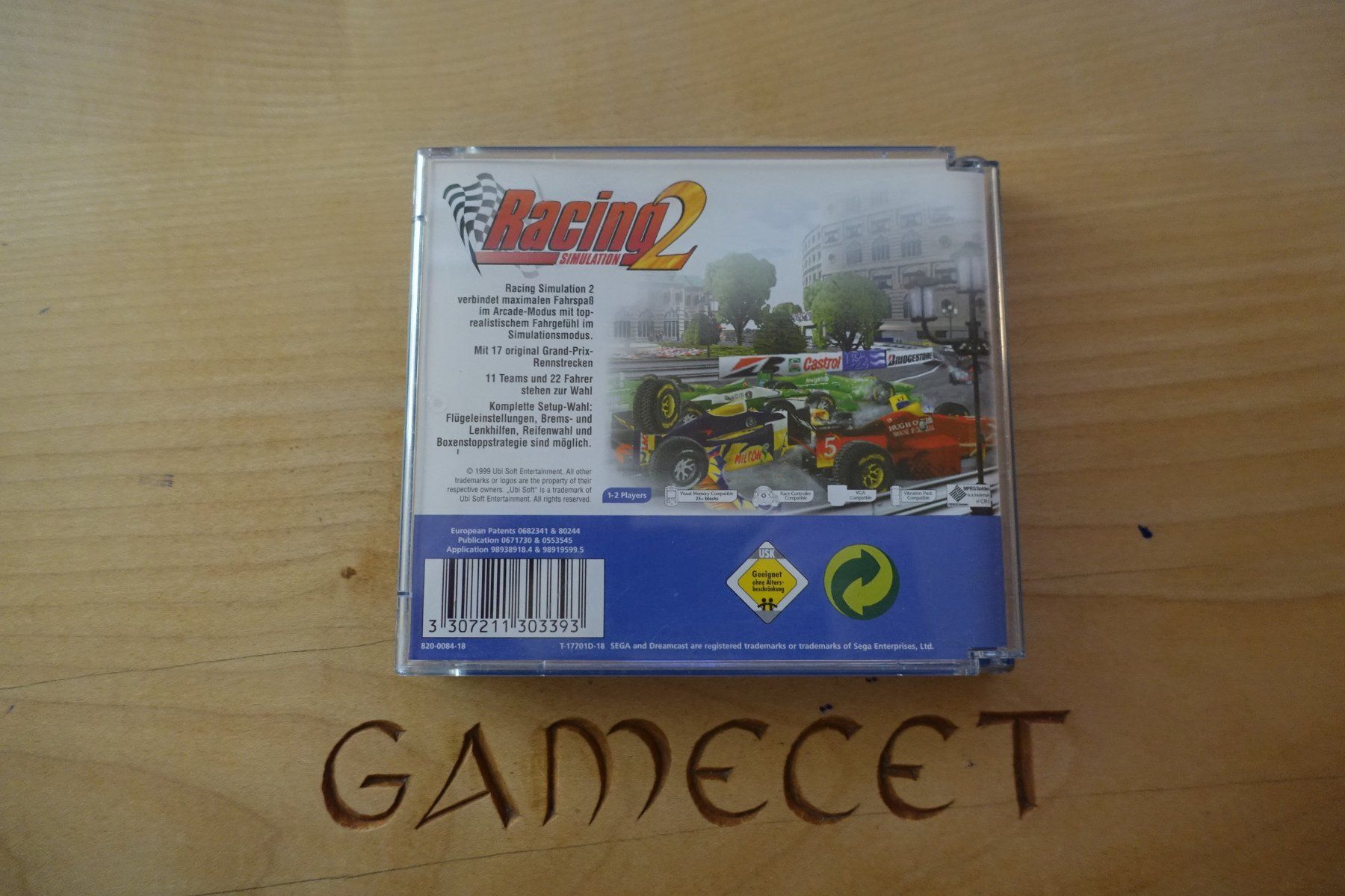 Sega Spiele: Racing Simulation 2 – Gebraucht aus Steinach von Gamecet 2