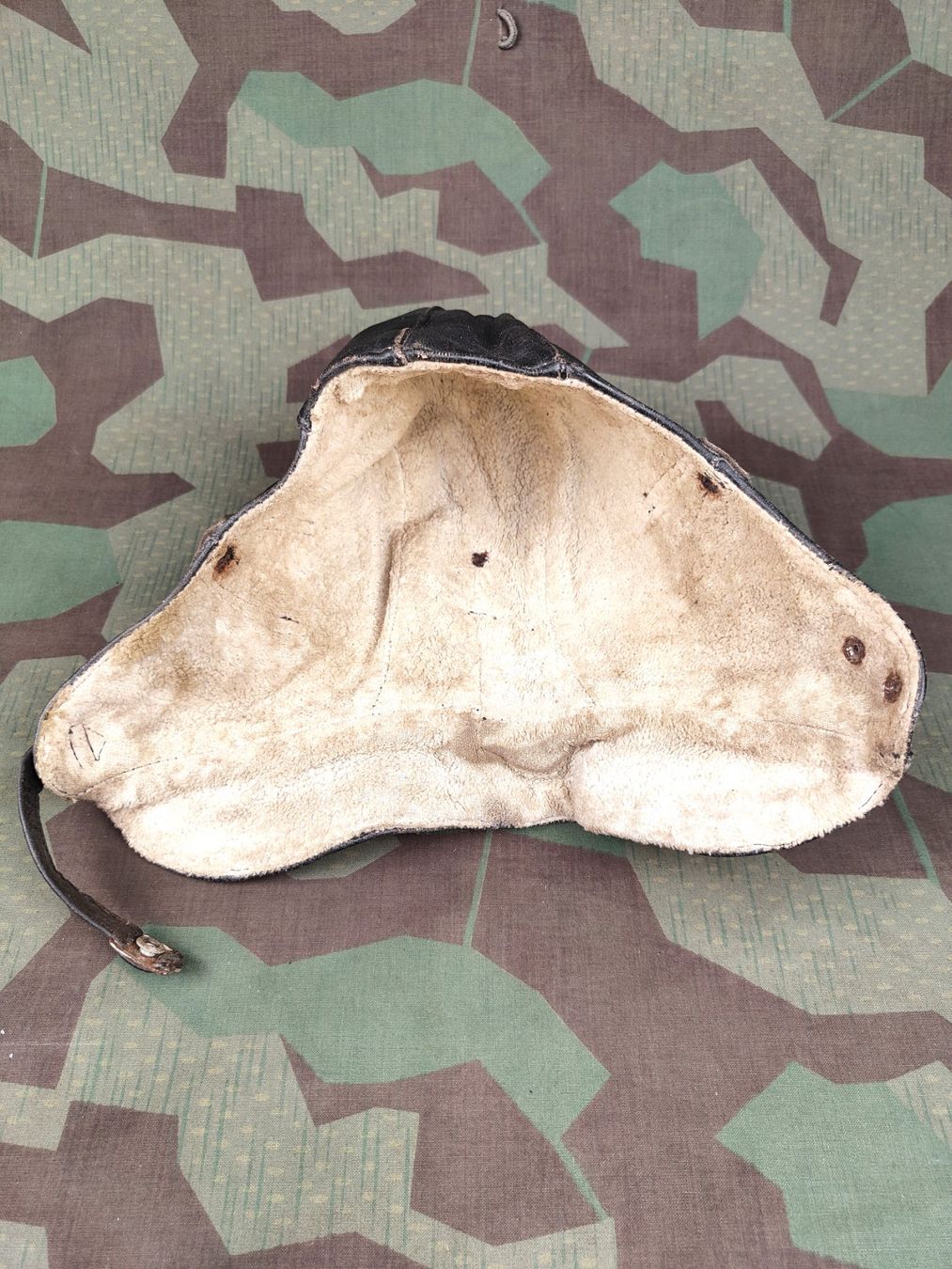 Uniformi: Motorradhaube 2. Weltkrieg – Usato da Bauma venduto da SwissMilitaria 5