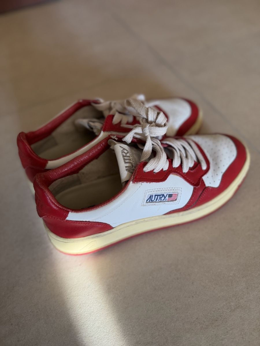 Autry Chaussures femmes: Autry baskets vintage blanches et rouges, Taille 39 – D'occasion à La Chaux-de-Fonds par cle_ll7r 3