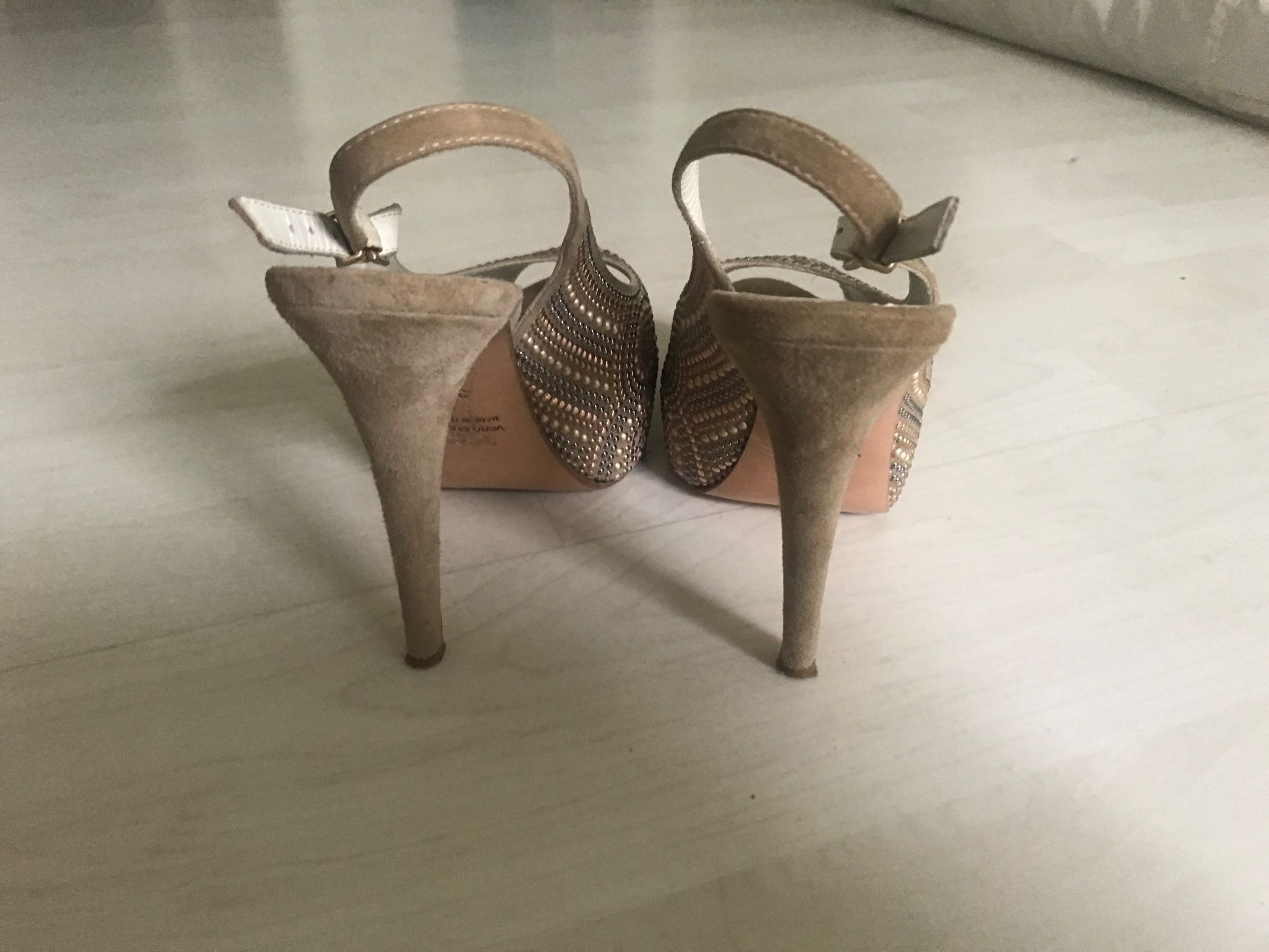 Walder Damenschuhe: High heels Sling-Pumps, Gr. 37 von Walder Shoes – Gebraucht aus Bremgarten AG von Belana0 3