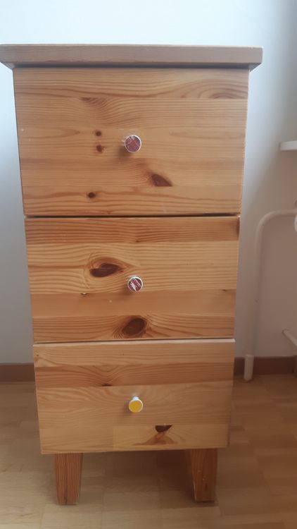 IKEA TARVA kommode 3 drawers Tall cabinet /chest drawers | Kaufen auf ...