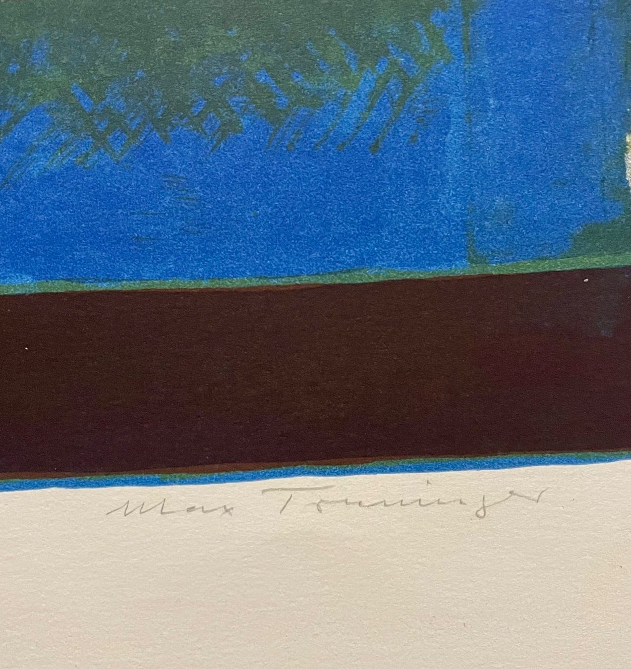 Arts picturaux & lithographies: Max Truninger  Lithographie signiert nummeriert – D'occasion à Gersau par grafik-kunst 5