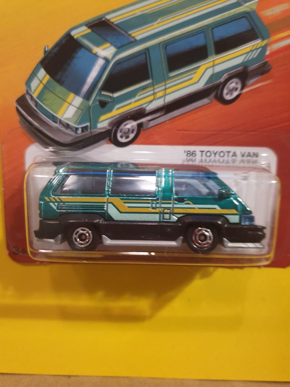Hot Wheels Modellini d'auto: Hot Wheels '86 TOYOTA VAN FOURGONNETTE – Nuovo e nell'imballaggio originale da Oftringen venduto da Rotor 3