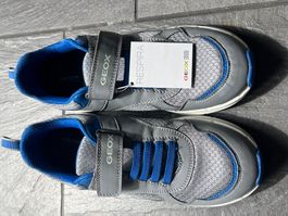 New Geox Respira Boys Trainers - Size38 - Grey
