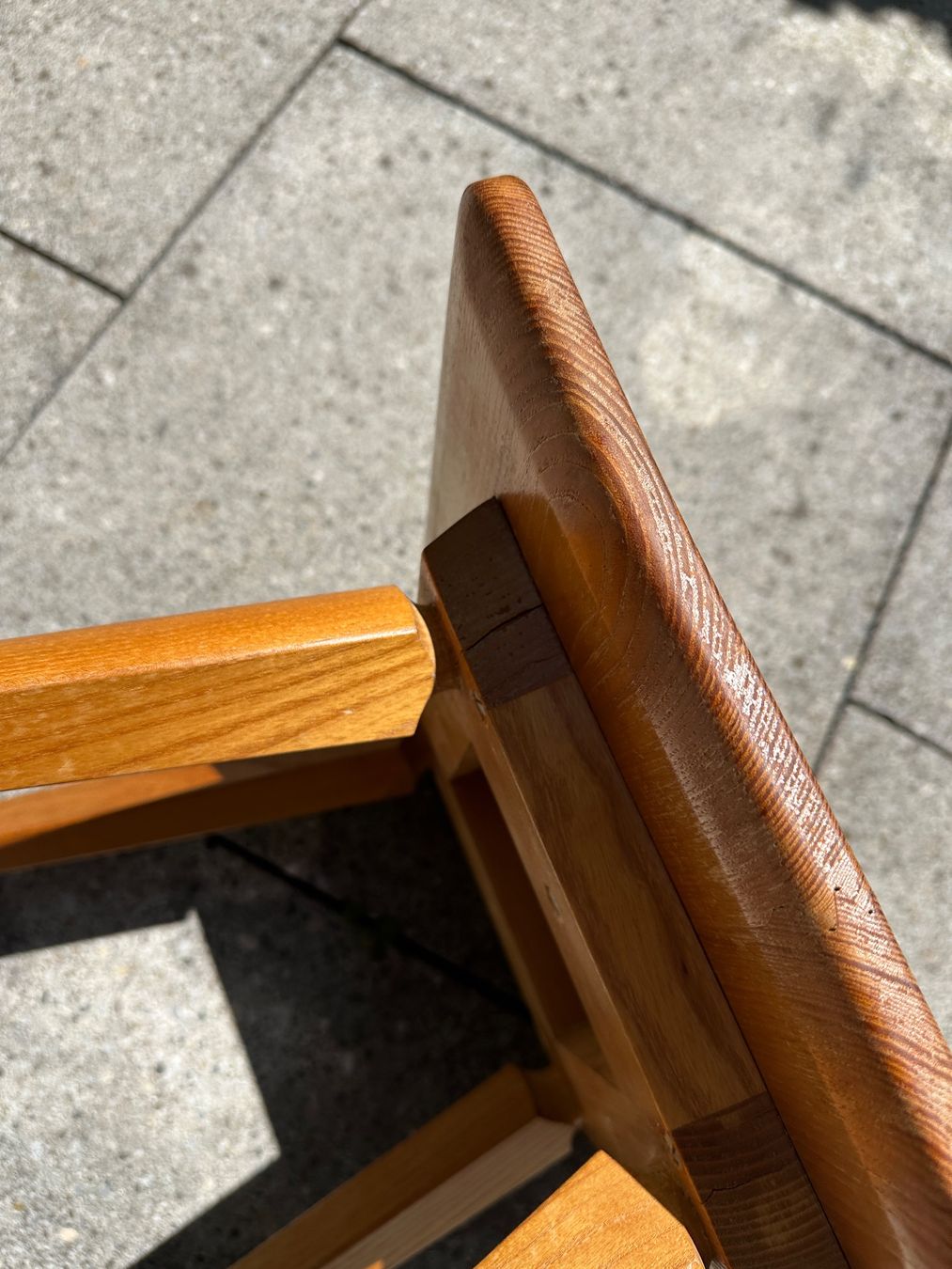 Sgabelli: Vintage Massivholz Hocker – Usato da Zürich venduto da frauflufelberg 7