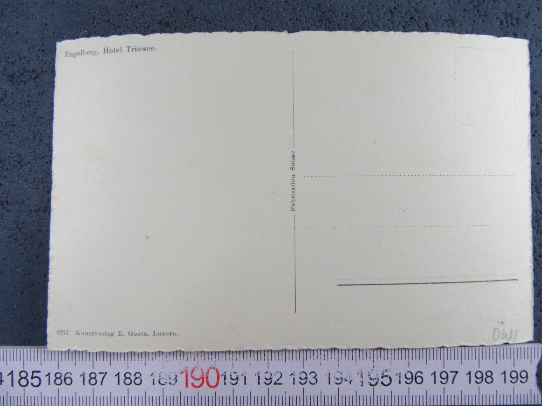Cartoline postali: ENGELBERG HOTEL TRÜBSEE SKI SCHNEE AK ONW – Usato da Ettingen venduto da Hausi4711 2