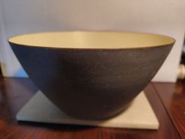 Krenit Schüssel Schale Danish Design Herbert Krenchel Gelb