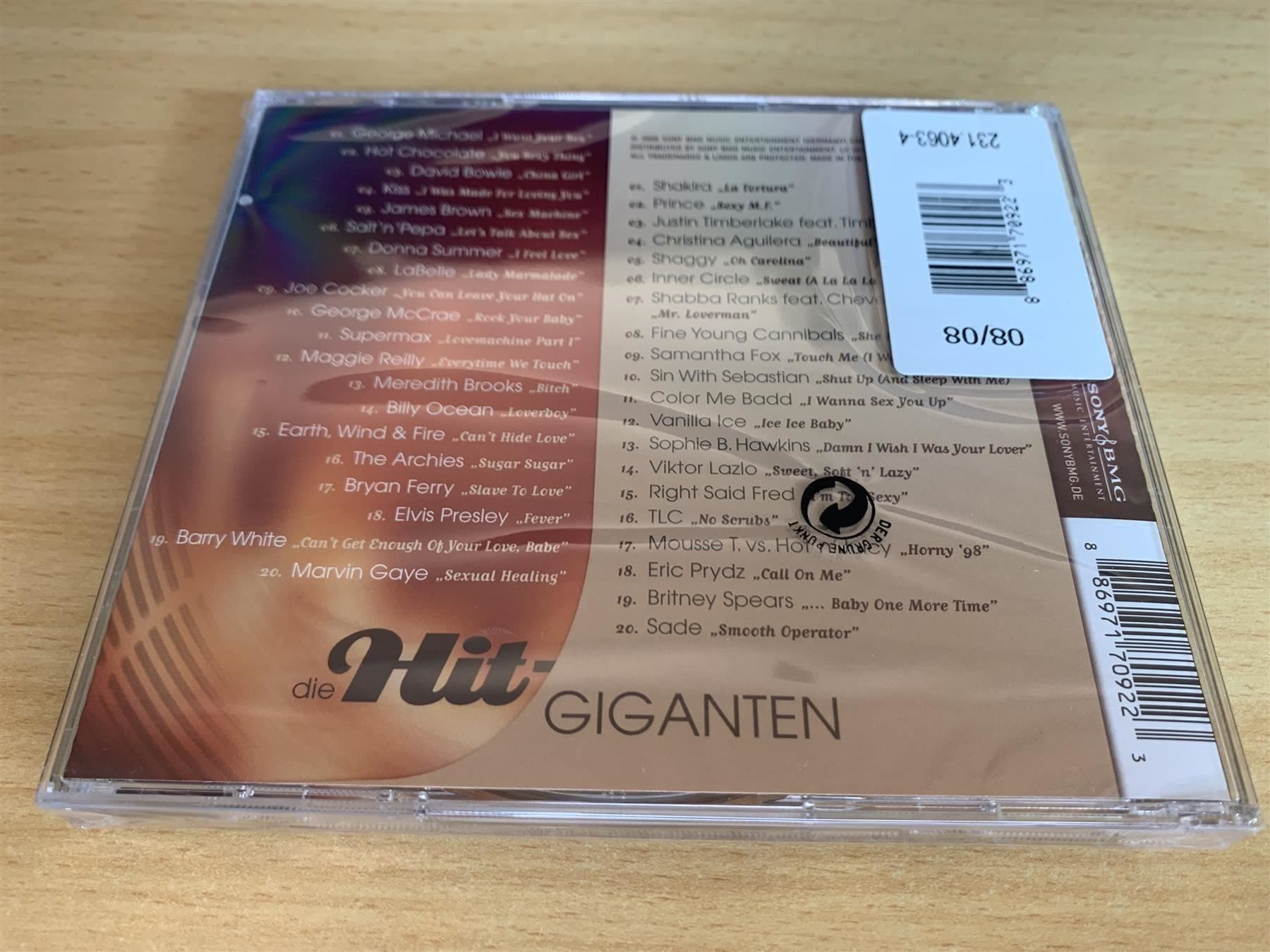 CD: Die Hit-Giganten - Hot Hits - 2 CD – Usato da Rikon im Tösstal venduto da Alpenmutz 1