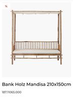Bambus Daybed Bank Mandisa mit Sonnendach, Sommer-Deal!55