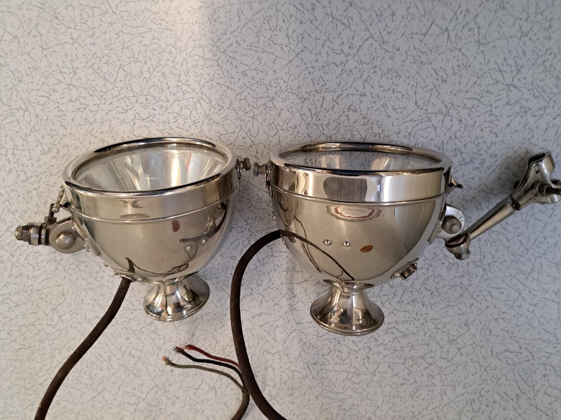 Lampade: Oldtimer Scheinwerfer C.Ollier &C Ltd antik und sehr schön – Usato da Freienstein venduto da Mapa3 2