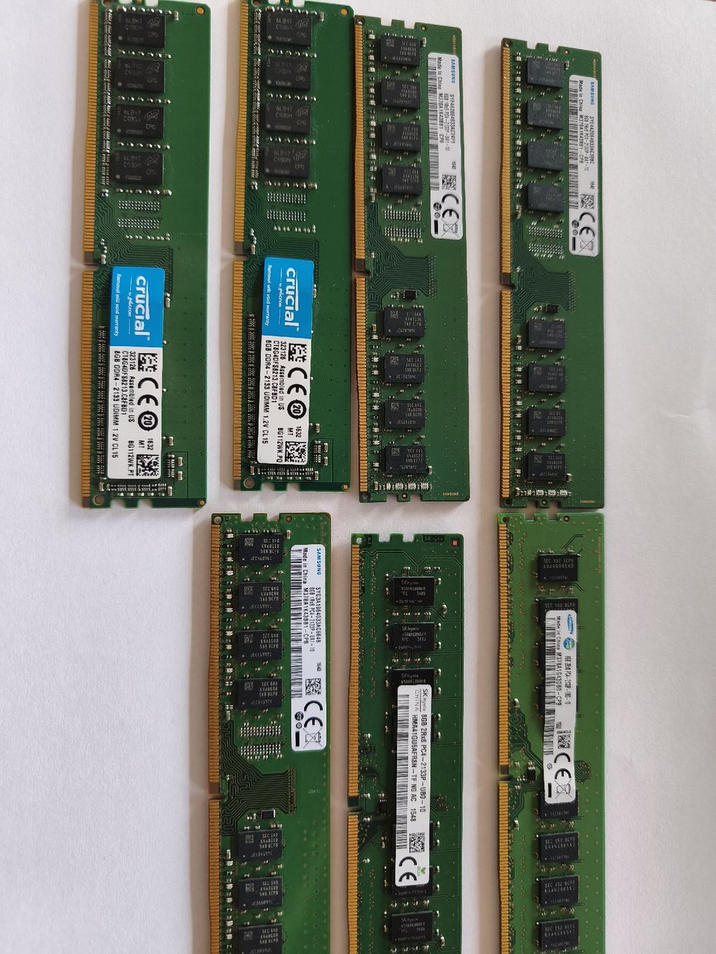Memory / RAM: RAM  barrettes de 8 Go DDR4 – Gebraucht aus vionnaz von Bratschi-Shop 1