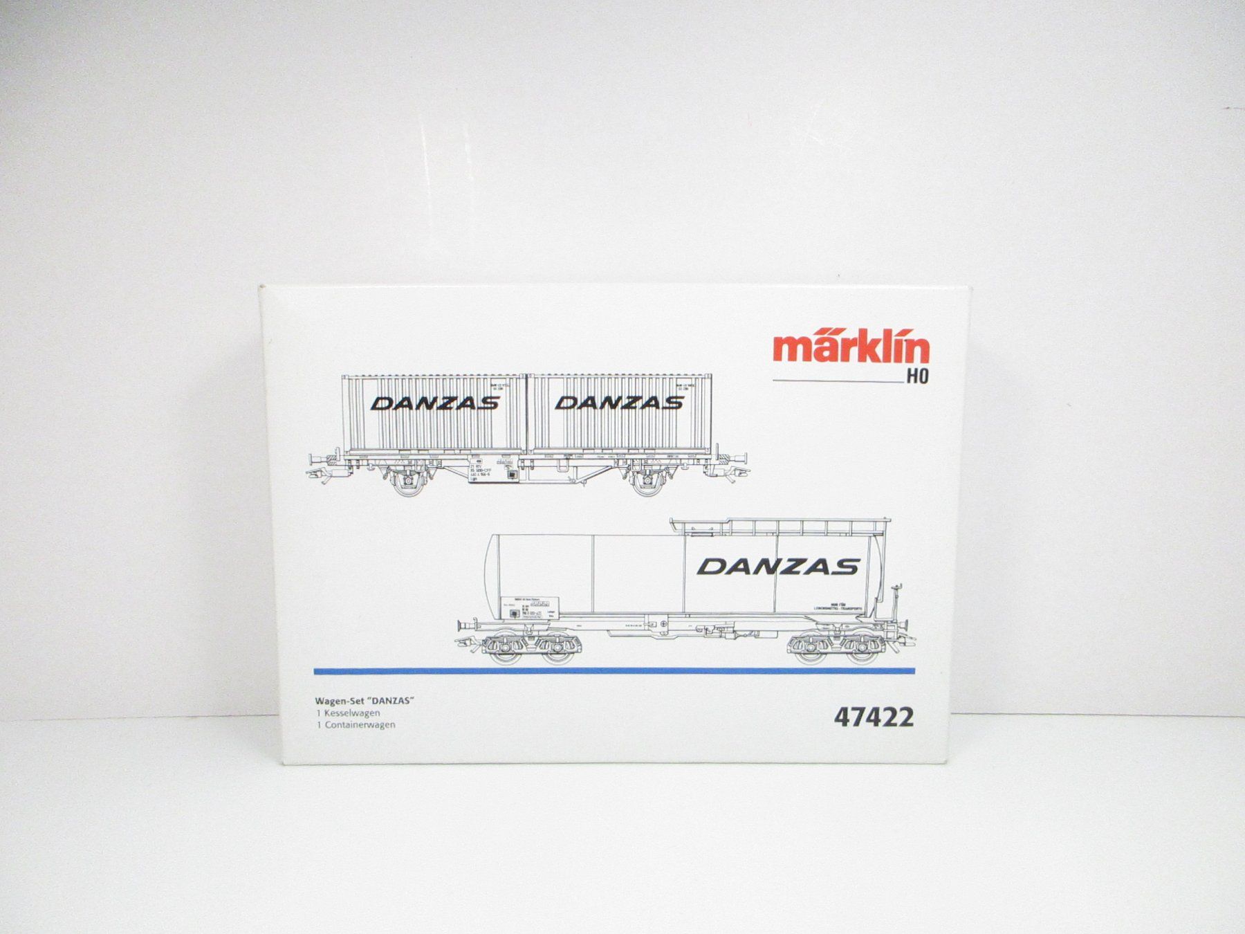 Märklin Modellini di ferrovie: Märklin H0 47422 SBB Wagen-Set DANZAS – Usato da Olten venduto da Heinrich875 6