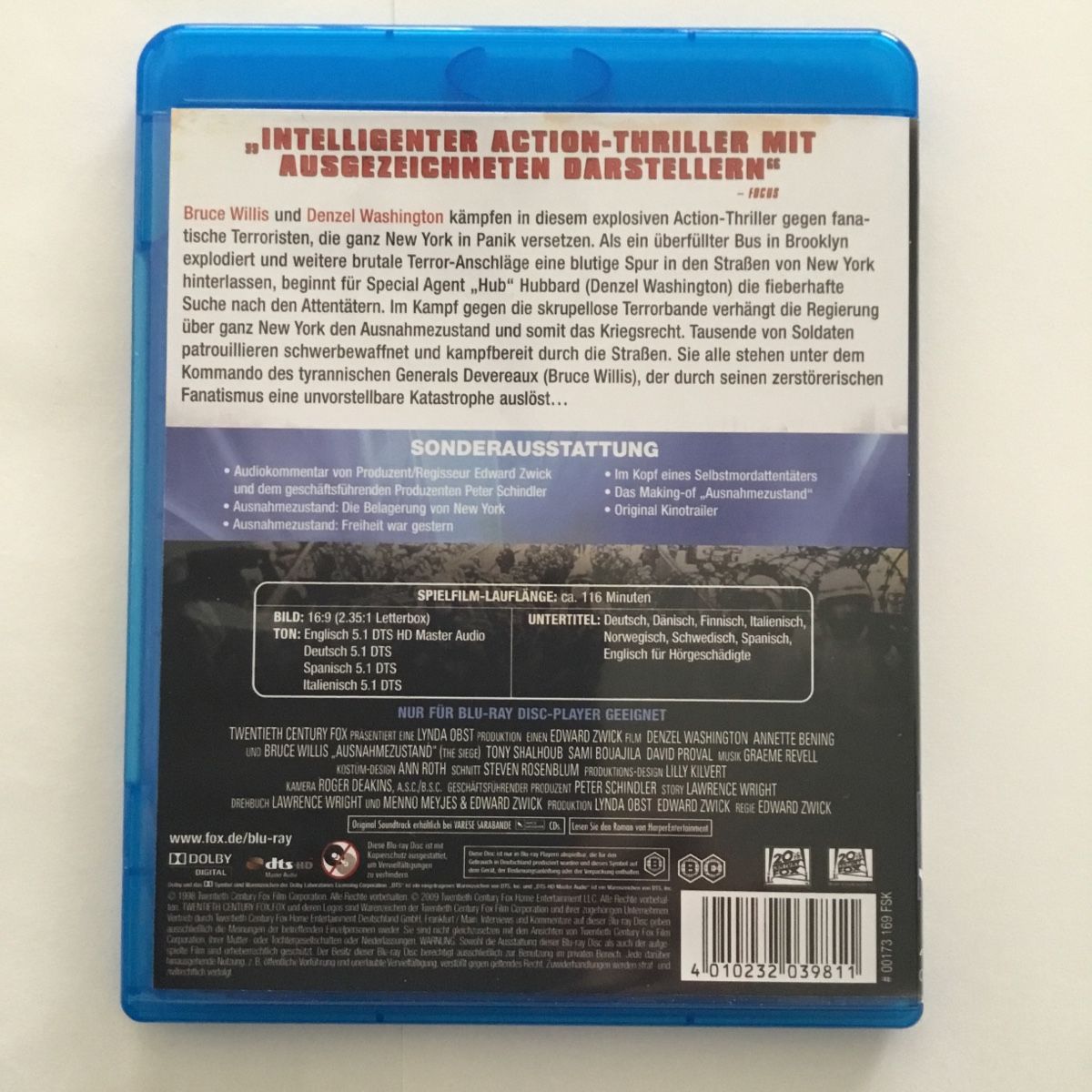Tutti i DVDs: Ausnahmezustand Blu Ray Vergriffen Neu Wertig – Nuovo (secondo la descrizione) da Blauen venduto da berlingo65 1