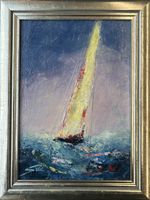 Kleines Italienisches Ölgemälde - 13x18cm