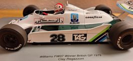 Williams FW07 Clay Regazzoni F1GP England 1979 Spark 1:18