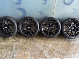 Jantes BBS 18 pouces + pneus Continental été 225/40 R18