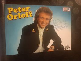 Peter Orloff - handsignierte alte Autogrammkarte