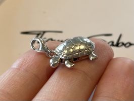 Thomas Sabo seltene Schildkröte BEWEGLICH 🤍🐢 925er Silber