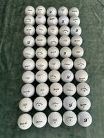 50 gebrauchte Golfbälle - guter Zustand