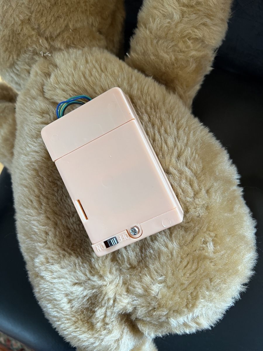 Jouets: Alter Teddybär mit Geräuschfunktion – D'occasion à Igis par Haupt48 2