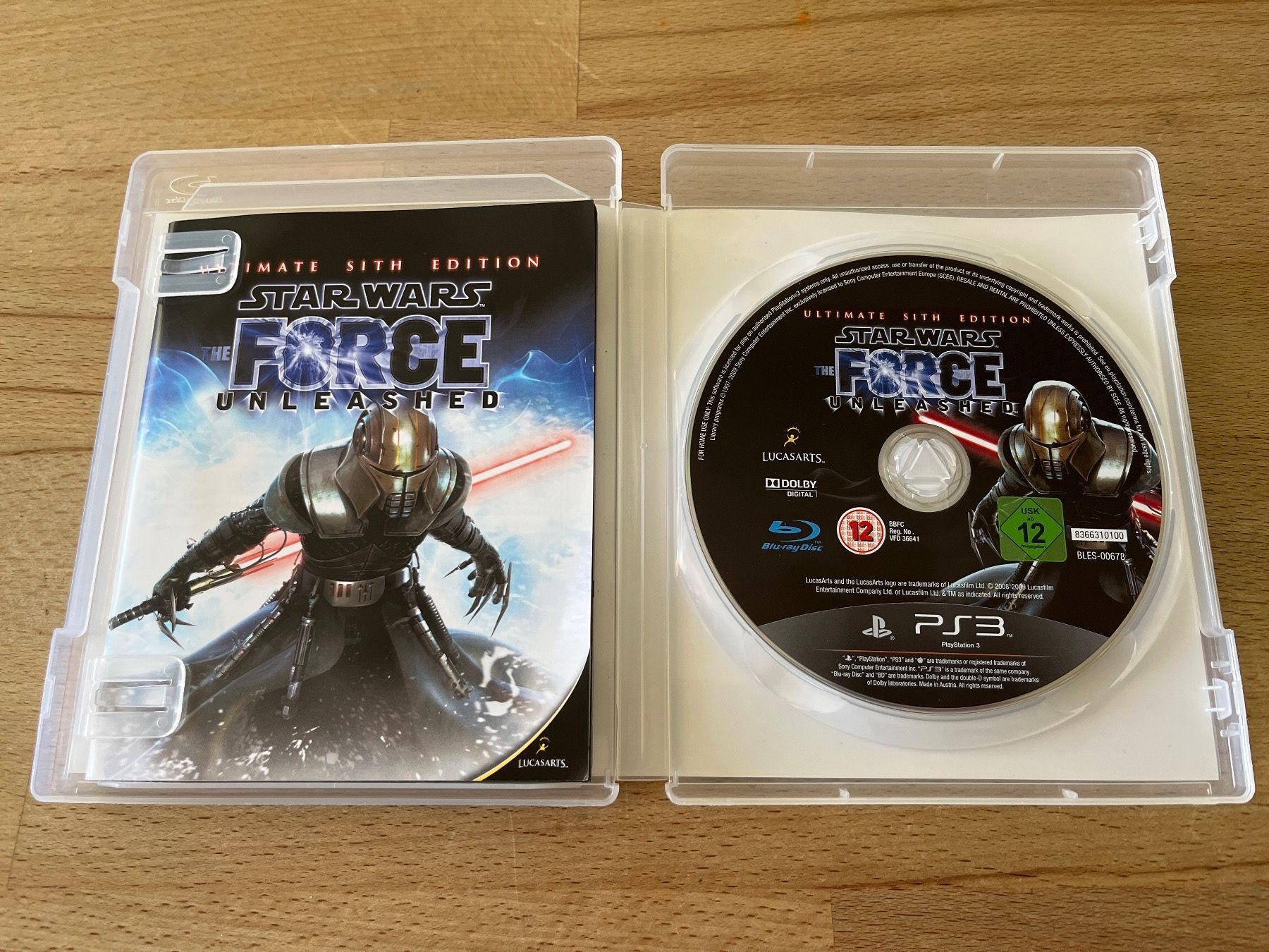 Sony Spiele: Star Wars The Force Unleashed Ultimate Sith Edition für PS3 – Gebraucht aus Thalwil von  1