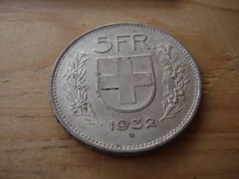 (D2) 5 Franken 1932