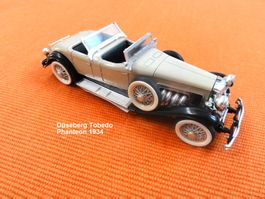 Modellauto Duesenberg Torpedo Phaeton 1934