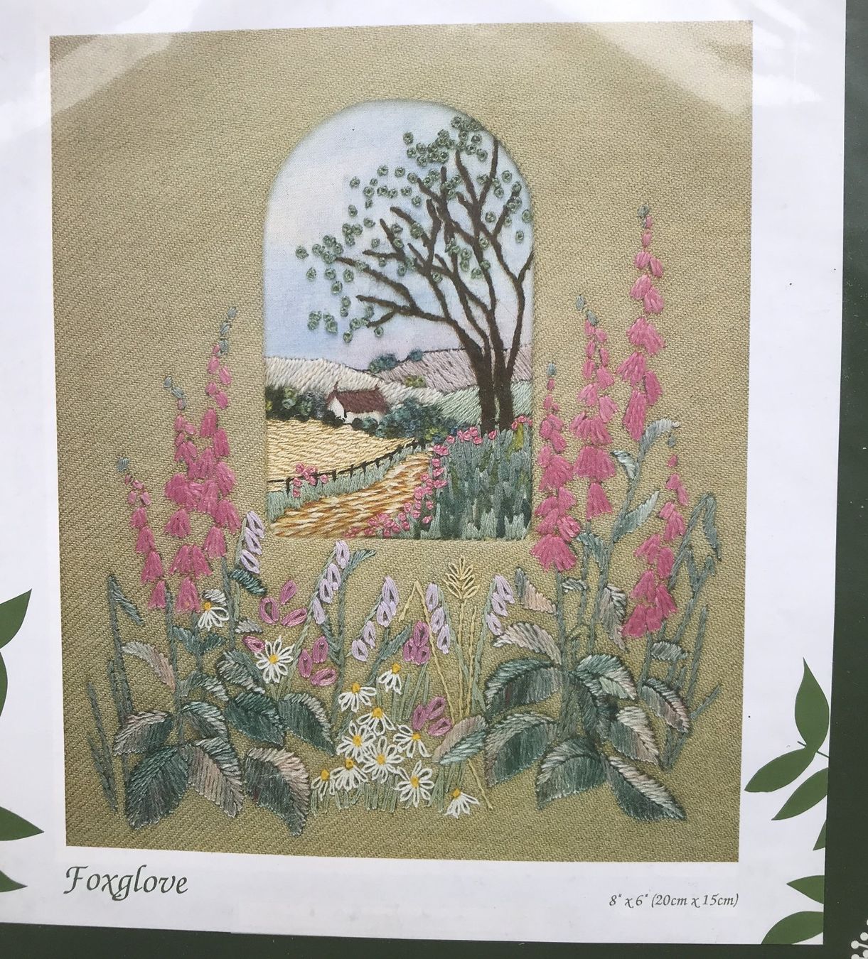 Cercles à broder: STICKEN FOXGLOVE 20X15CM – Neuf avec emballage d'origine à Ostermundigen par wini63 2