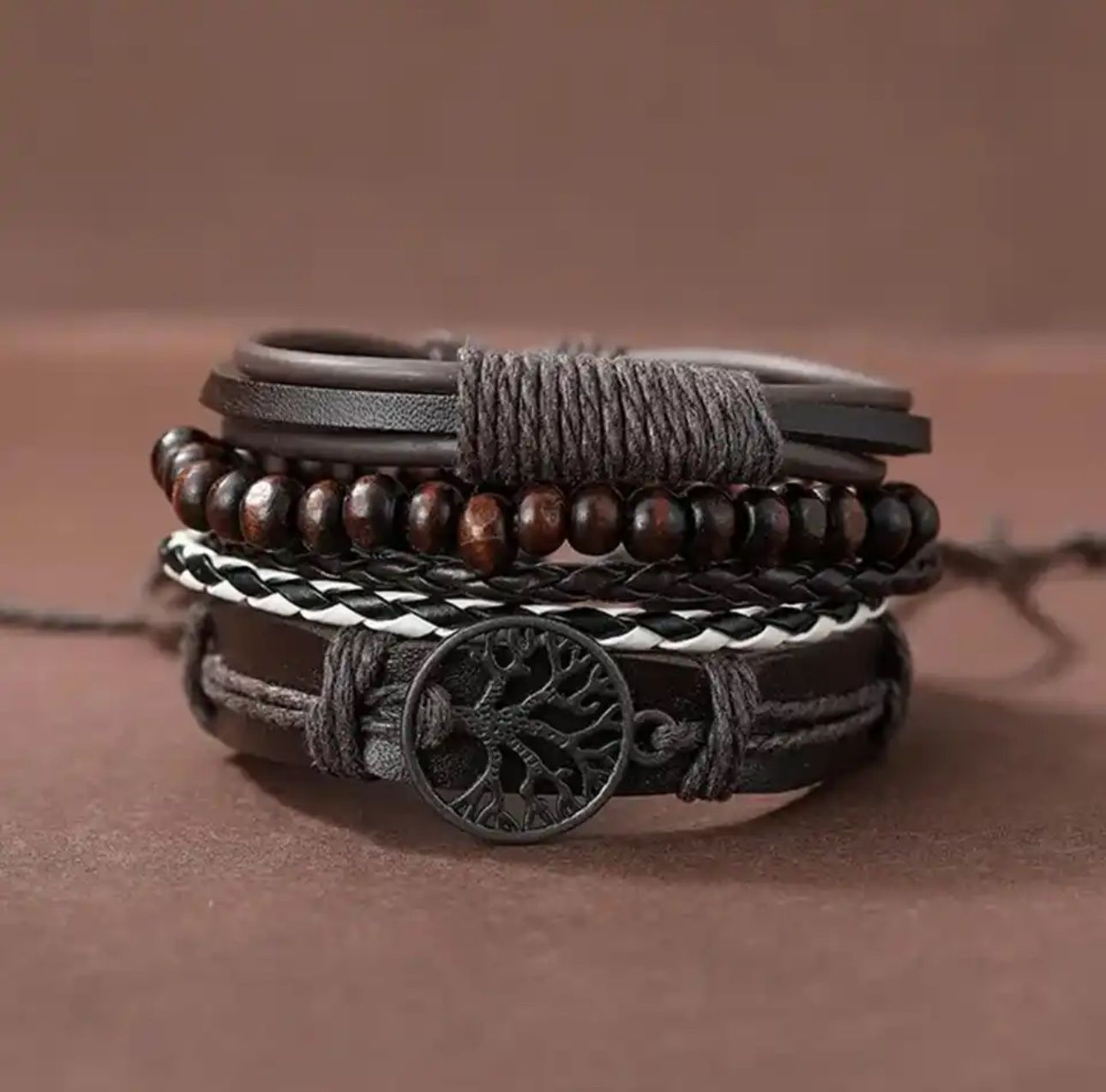 Bracciali & Braccialetti: 3er Armband Set braun – Nuovo e nell'imballaggio originale da Oberengstringen venduto da yuzveki