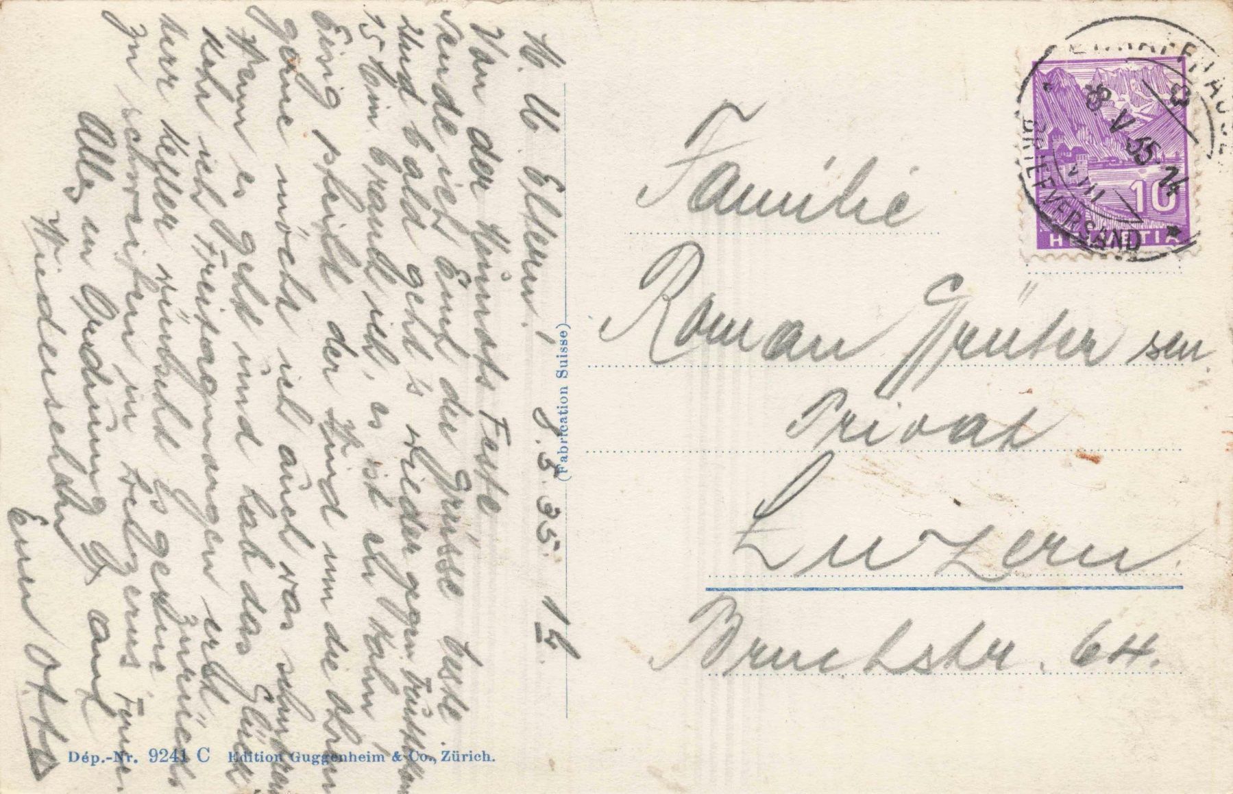 Cartes postales: Schaffhausen mit munot – D'occasion à Biasca par Blenio71 1