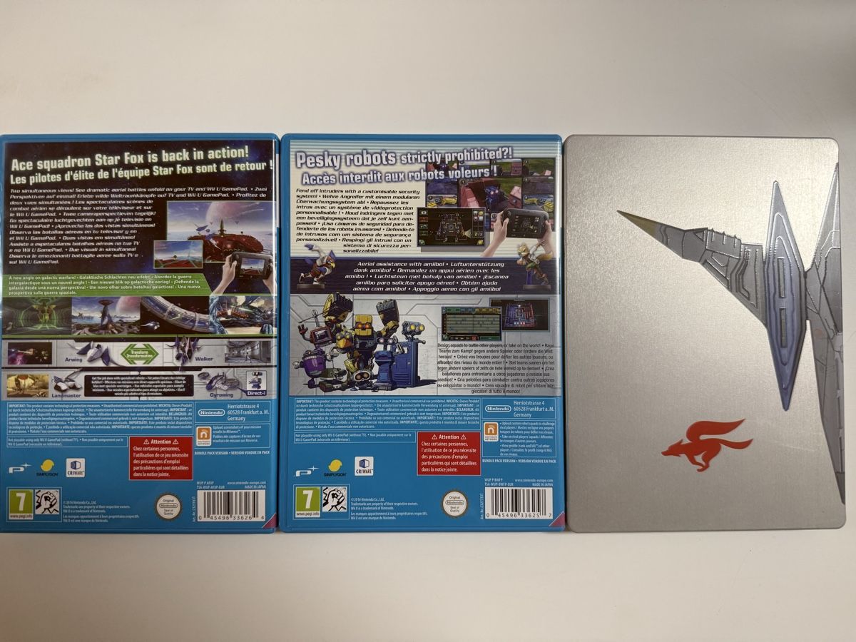 Nintendo Giochi: Star Fox Zero - Wii U - Édition Première comme neuf – Nuovo (secondo la descrizione) da Chavornay venduto da brunodasilva87 4