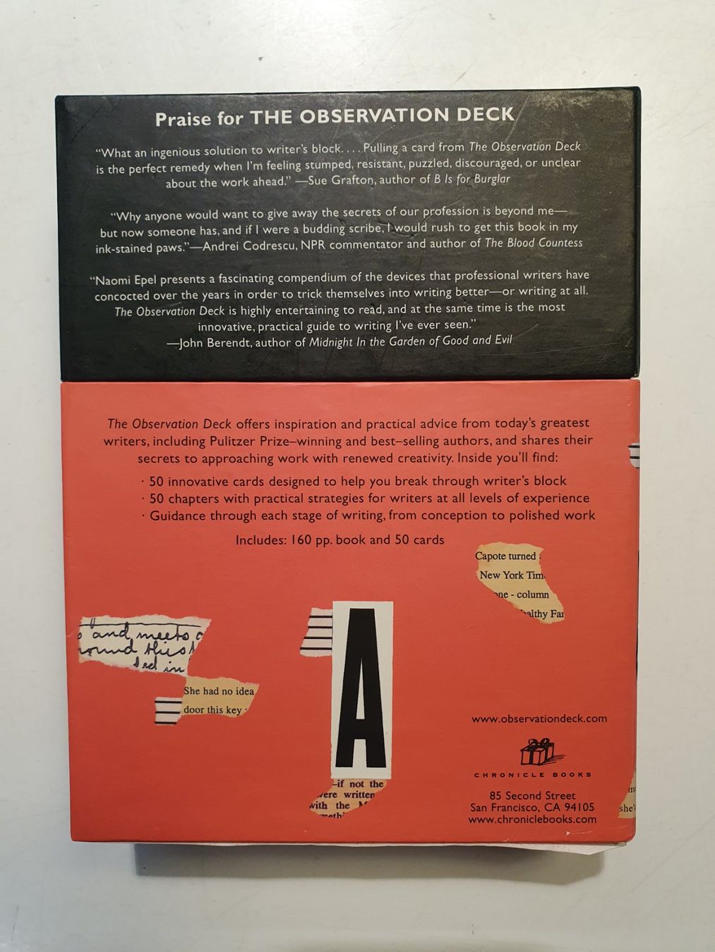 Libri: Observation Deck A Tool for Writers Naomi Epel – Usato da Zürich venduto da loosebone 1
