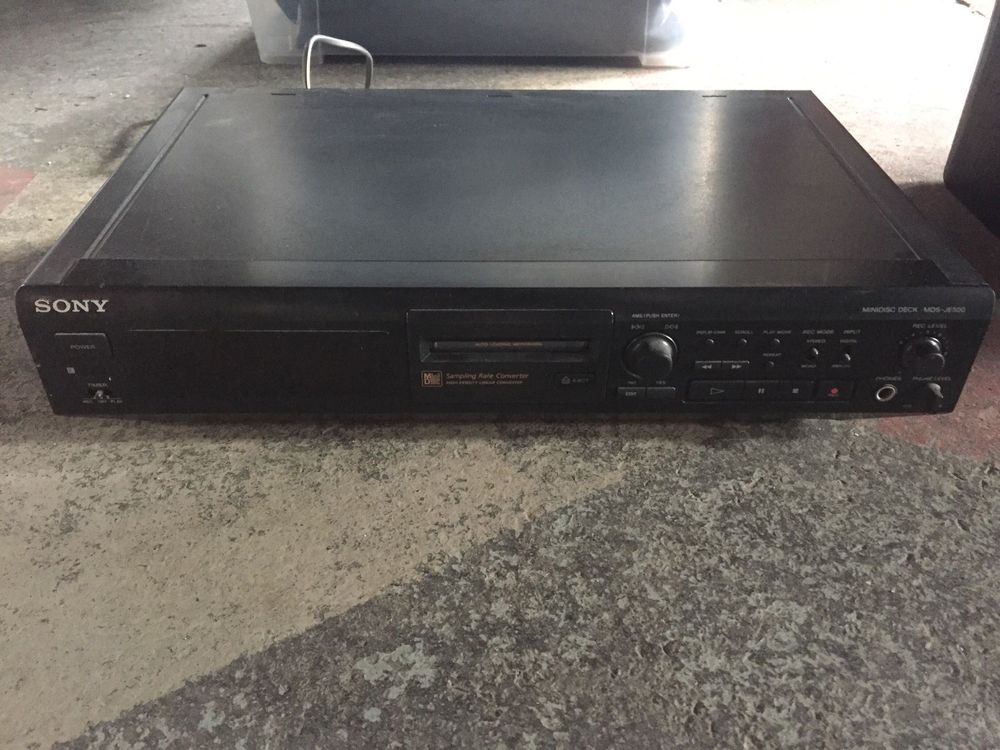 Sony Minidisc Deck MDSJE500 Kaufen auf Ricardo