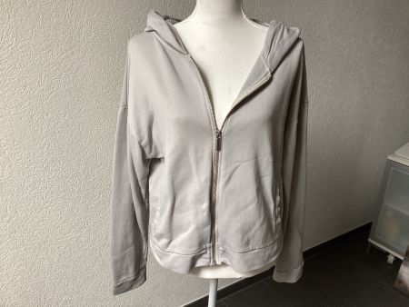 OPUS Damen Kapuzenjacke cool, bequem & lässig Gr. 38 grau