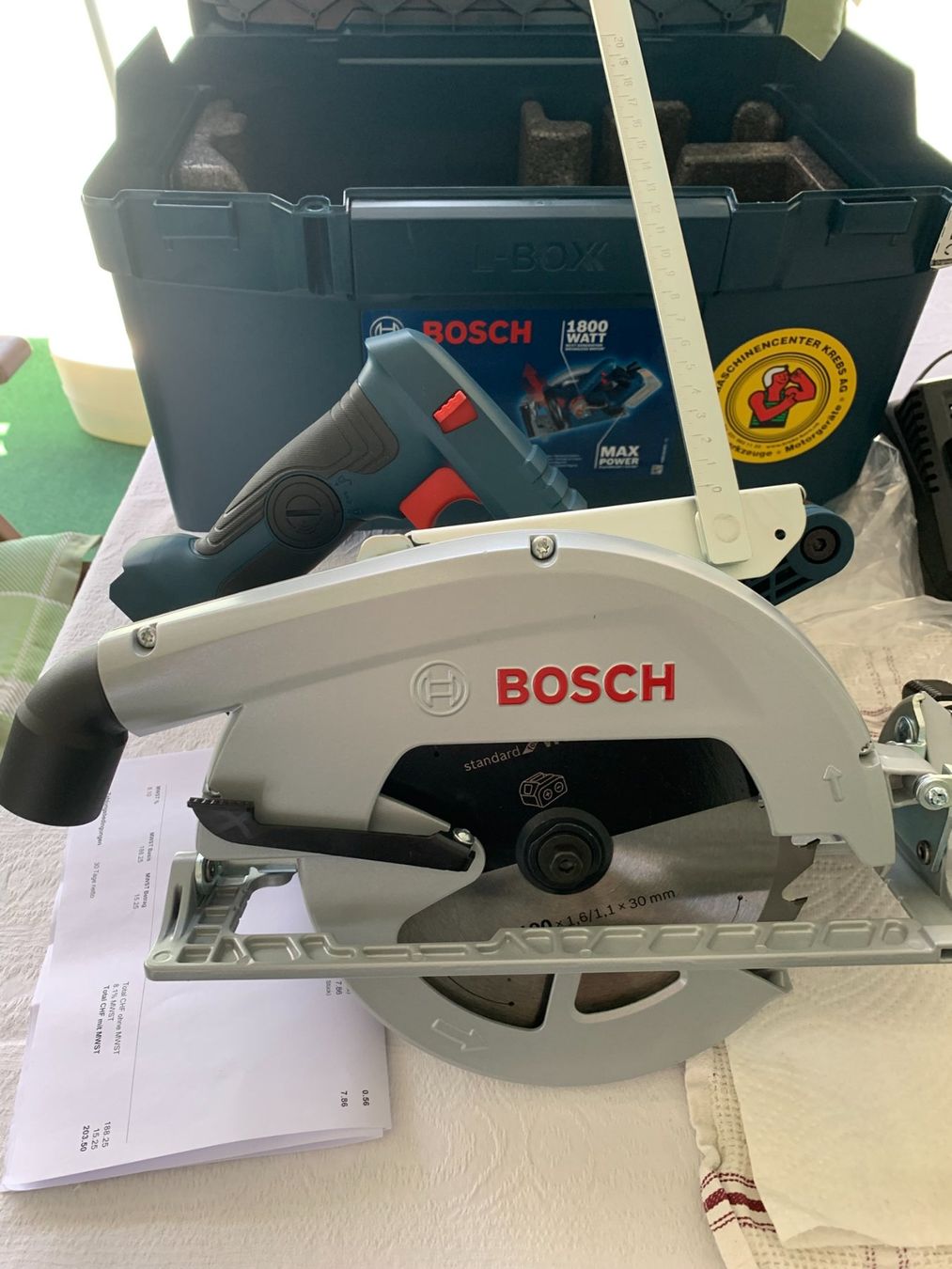 Bosch Seghe: Kreissäge 18Volt Bosch professional neu – Nuovo (secondo la descrizione) da schlieren venduto da pipgiu50 3