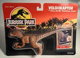 Jurassic Park Velociraptor 1993 Kenner OVP MOC Vintage