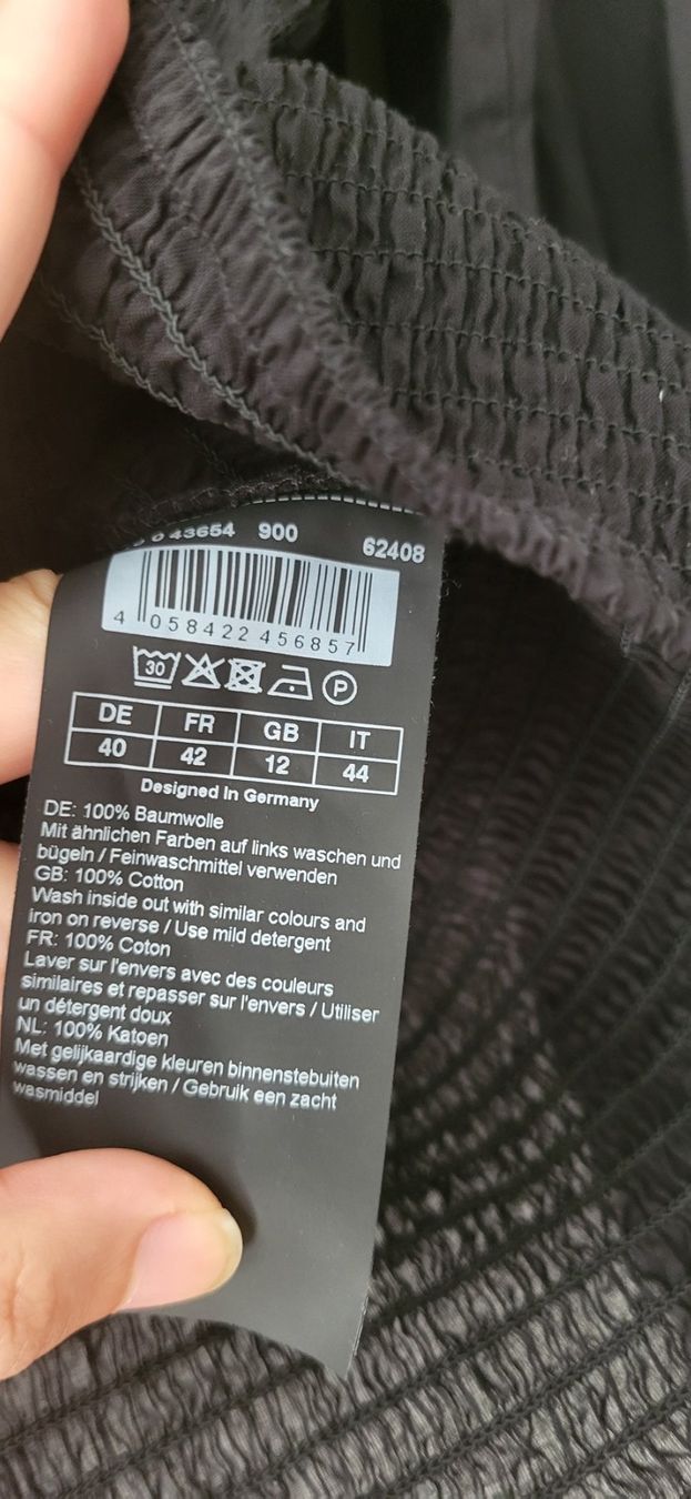 Hallhuber T-shirts: 100% Cotton Shirt Hallhuber 40 – Neuf (Voir description) à Buchs AG par sxf96 4