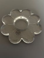 Glasi Hergiswil Glasblume, Kristallglas, Durchmesser 12cm