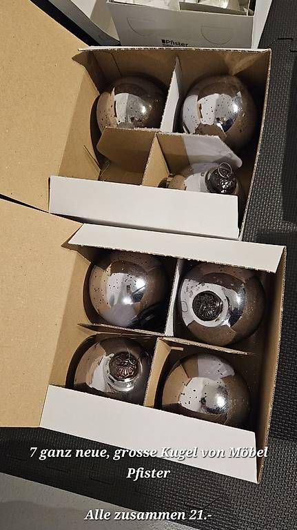 Pfister Tutte le decorazioni: Möbel Pfister Weihnachtskugeln - Ganz neu – Nuovo e nell'imballaggio originale da Unterlunkhofen venduto da Fcbasel92 1