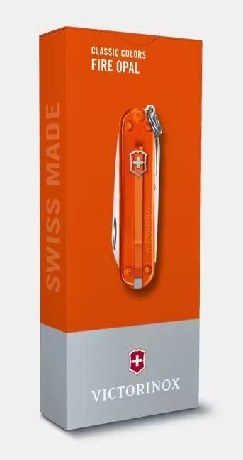 Victorinox Coltelli tascabile: Victorinox Classic SD Colors - Fire Opal - NEU – Nuovo e nell'imballaggio originale da Winterthur venduto da Schwestere
